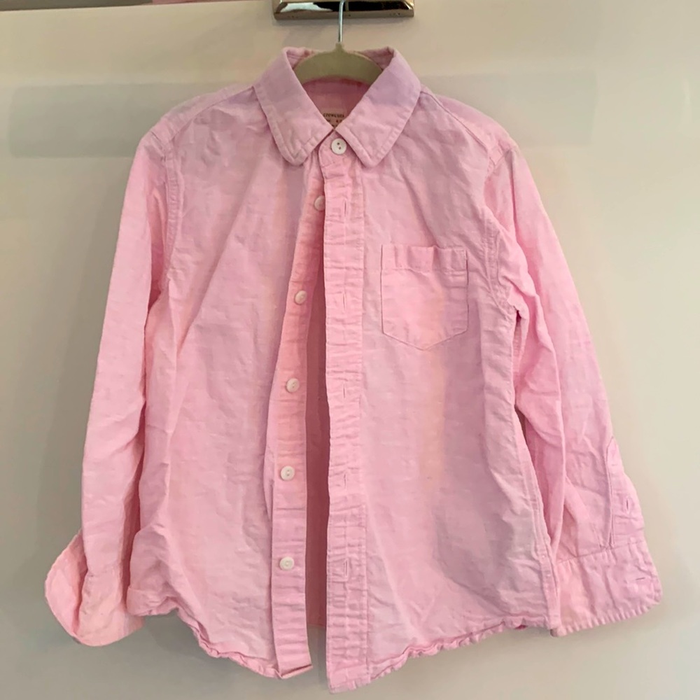 Crewcuts perfectly pink button down.